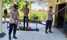 Dari Sekolah hingga Mako, Kurve Serentak Polres Aceh Tengah Wujudkan Lingkungan Bersih dan Nyaman