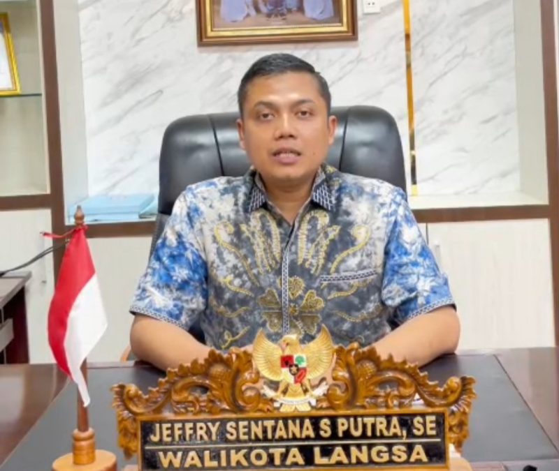 Walikota Langsa Jeffry Sentana S Putra SE