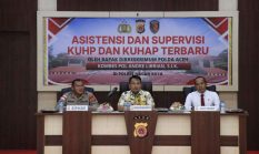 Ditreskrimum Polda Aceh Asistensi Penerapan KUHP dan KUHAP Terbaru di Polres Nagan Raya