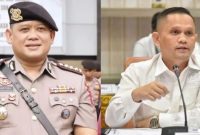 Dirreskrimsus Polda Aceh, Kombes Pol Wahyudi dan Anggota Komisi III DPR RI, Nazaruddin Dek Gam. (Dok PWI)