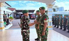 56 Prajurit Naik Pangkat, Dandim 0103/Aceh Utara : Jadilah Teladan dan Bawa Dampak Positif