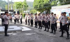Terus Asah Kemampuan, Polres Aceh Tengah Intensifkan Latihan Pengendalian Massa