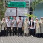 Bupati Aceh Besar, H. Muharram Idris, meninjau langsung kondisi SD Negeri Lamlhom, Kecamatan Lhoknga, Jumat (8/5/2026),