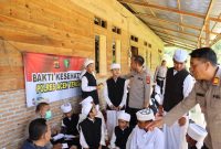  Kepolisian Resor Aceh Tengah perkuat pendekatan humanis melalui kegiatan “Saweu Pesantren” dan sambang tokoh agama. berlangsung di Pesantren Al-Fatah Ummul Quro, Kampung Pepalang, Kecamatan Pegasing, Kabupaten Aceh Tengah, Senin (27/4/2026).