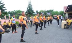 Ukur Kemampuan Jasmani dan Karir Personel, Polres Aceh Utara Gelar TKJ