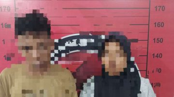 Seorang Pria dan IRT Berurusan dengan Polisi Gegara Kotak Rokok Berisi 17 Paket Sabu