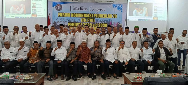 Foto bersama Pengurus FK.P70 periode 2025-2030