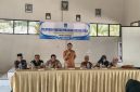 Camat Langsa Timur, Andre Isvani, saat membuka pelatihan dan sosialisasi P2G jelang Pilchiksung, di Aula kantor camat setempat