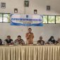 Camat Langsa Timur, Andre Isvani, saat membuka pelatihan dan sosialisasi P2G jelang Pilchiksung, di Aula kantor camat setempat