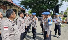 Propam Polres Lhokseumawe Sidak Polsek Jajaran, Tekankan Disiplin dan Larangan Judi Online