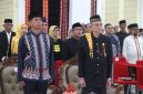 Kapolda Aceh Irjen Pol. Drs. Marzuki Ali Basyah, M. M, menghadiri kegiatan Pengukuhan Pengurus Majelis Adat Aceh Masa Bhakti 2026–2031