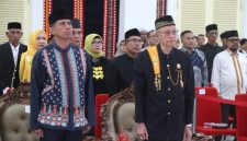 Kapolda Aceh Irjen Pol. Drs. Marzuki Ali Basyah, M. M, menghadiri kegiatan Pengukuhan Pengurus Majelis Adat Aceh Masa Bhakti 2026–2031
